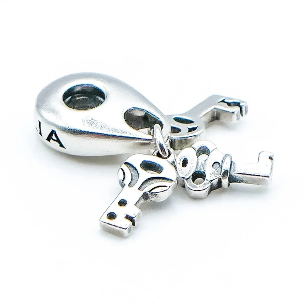 Chamilia 3 keys charm - Picture 4 of 8